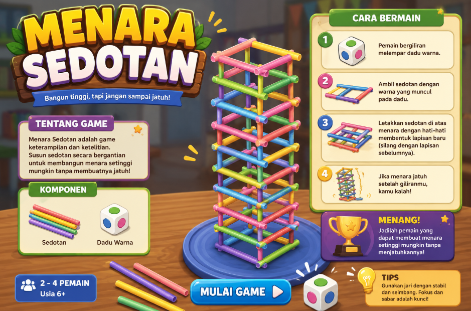 game-indoor-menara-sedotan